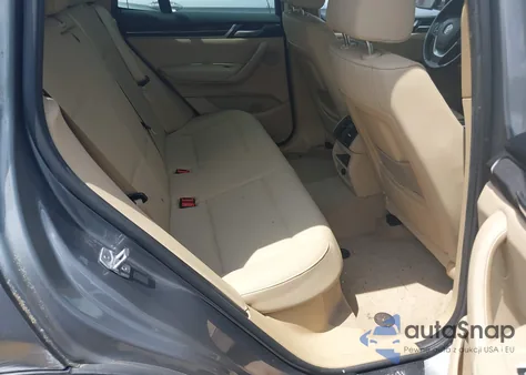 2015 BMW X3 xDrive28I из США, поврежденный, VIN 5UXWX9C54F0D52297